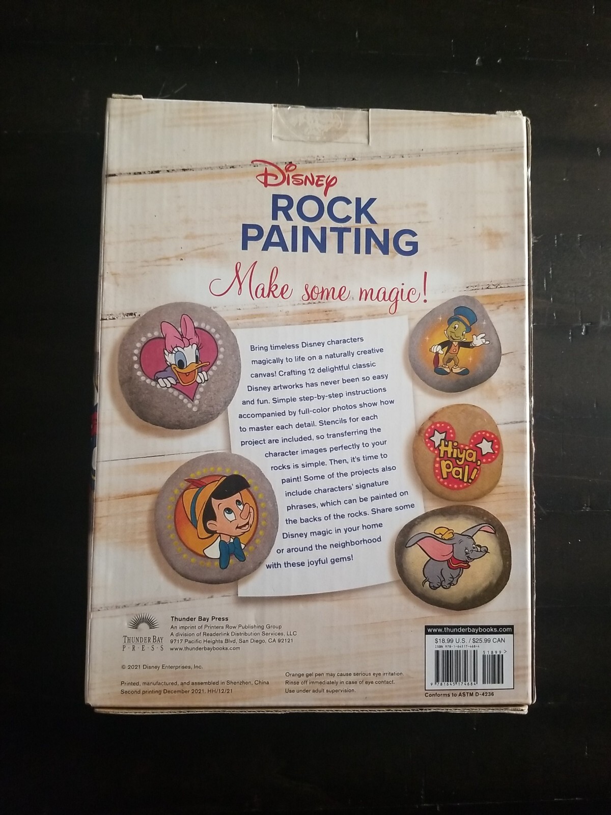 Disney Rock Painting (Mixed media product) Multicolor