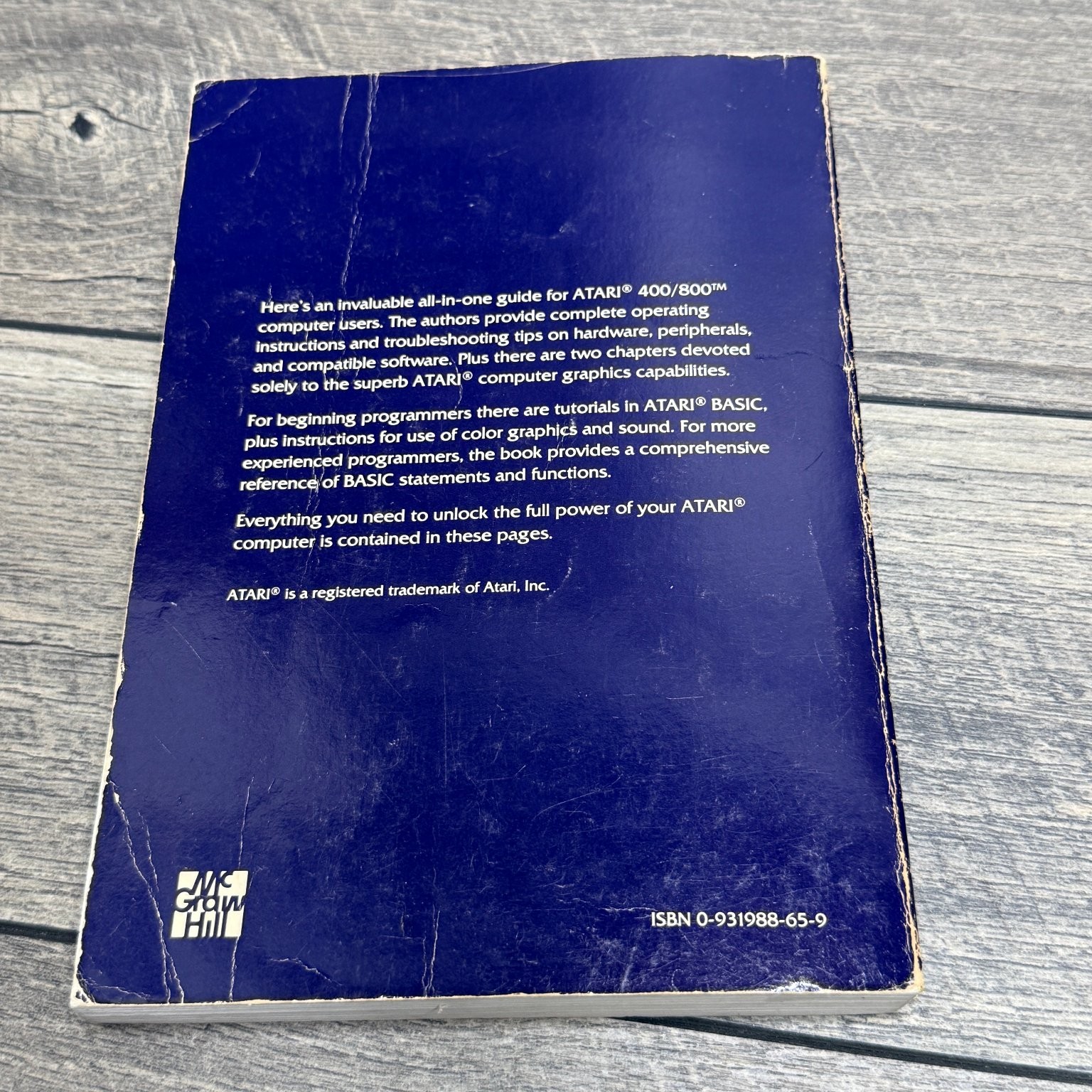 Your ATARI Computer & ATARI BASIC Programming Guides Atari 400/800