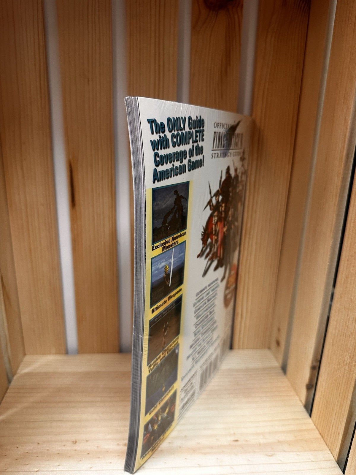 Final Fantasy VII Official Guide by David Cassady LAST NEW COPY WORLDWIDE