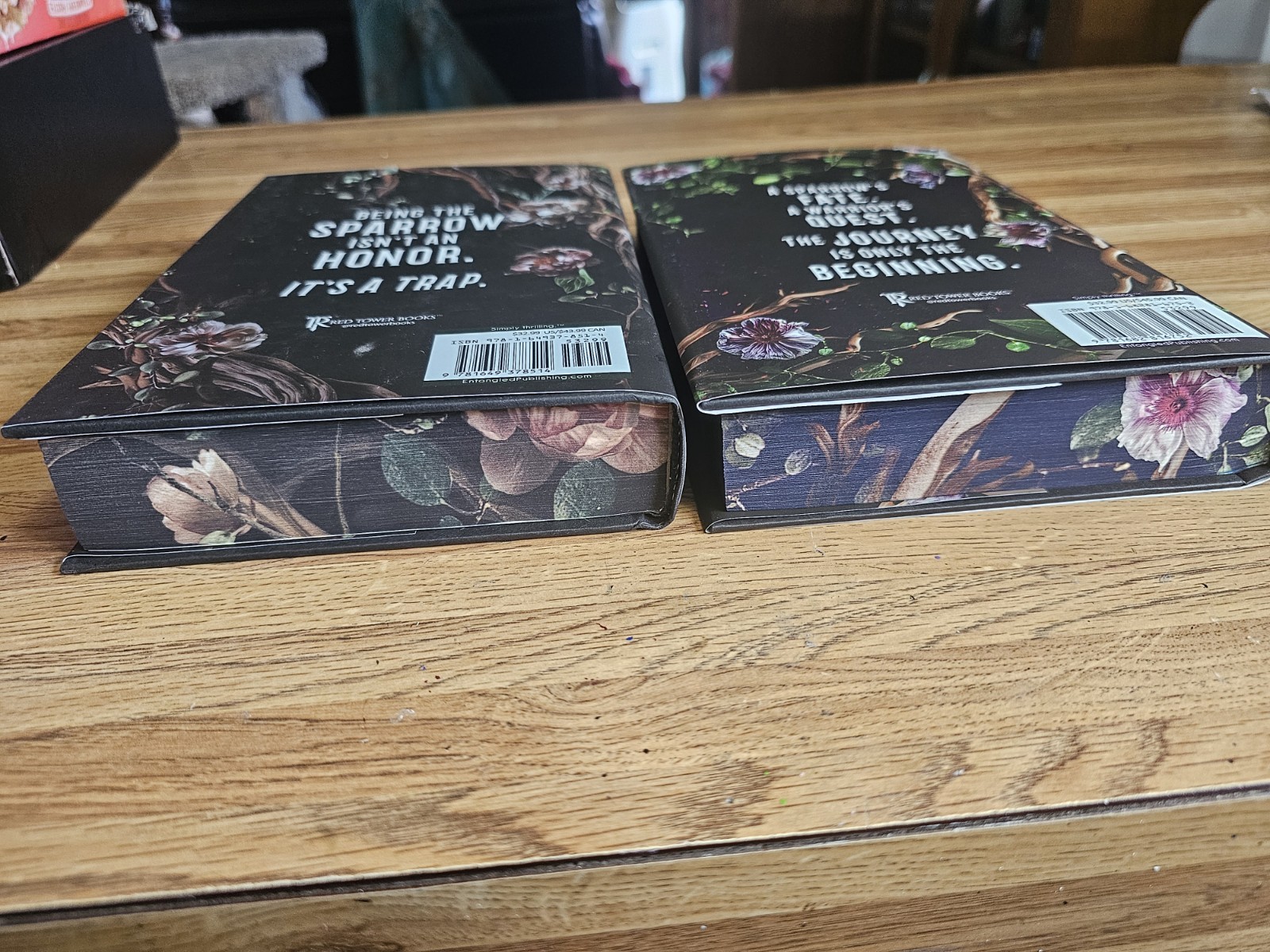 Shield Of Sparrows And Rites Of The Starlings Sprayed Edges First Editions.