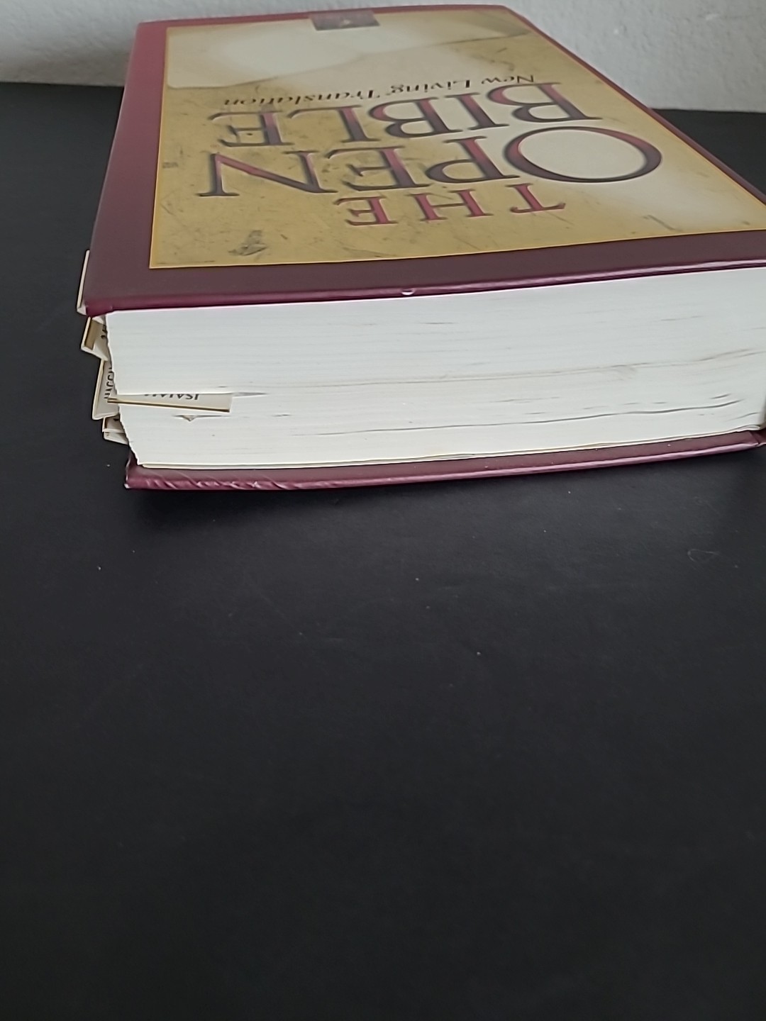 Open Bible Red Letter And Thumb Index 1998,HC ,NLC With Zipper Case