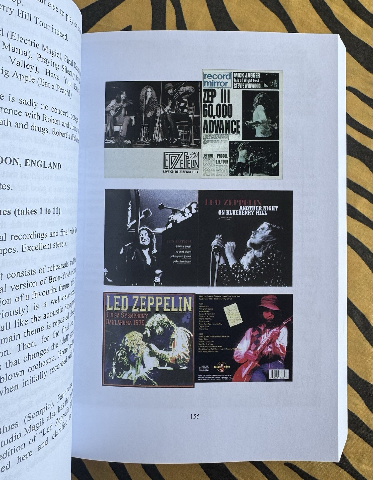 THE LED ZEPPELIN TAPE DOCUMENTARY: SIGNED 50th ANNIVERSARY EDITION/LUIS REY/FS!!