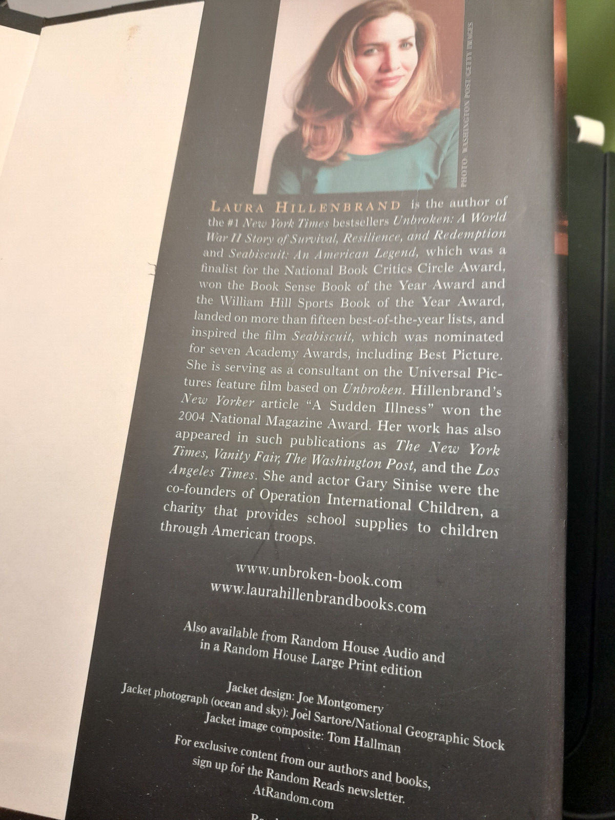 Laura Hillenbrand, UNBROKEN 2010 1st Edition HC/DJ WWII SURVIVOR LOUIS ZAMPERINI