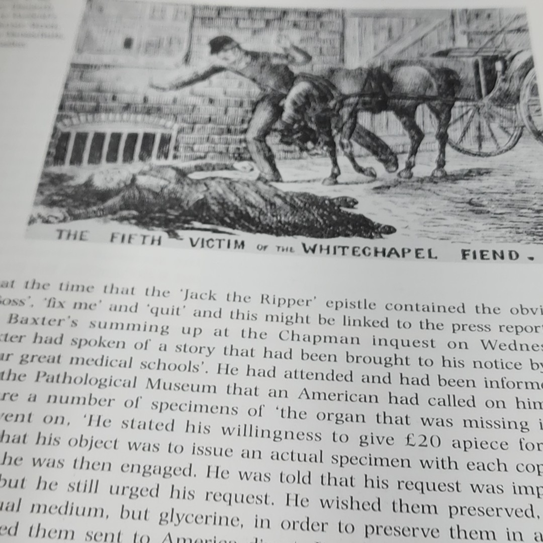 Jack the Ripper: Letters from Hell Stewart Evans & Keith Skinner Hardcover & DJ