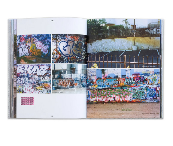 GKAE graffiti book LOS ANGELES MSK AWR Signed by GKAE street art SABER REVOK mta