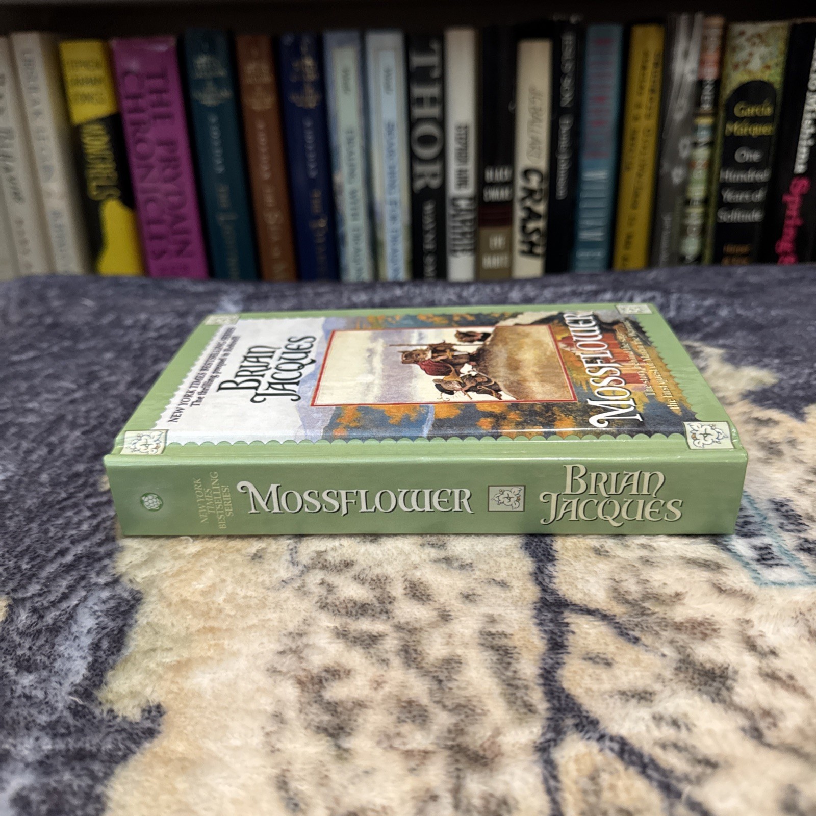 Mossflower by Brian Jacques (Hardcover) Turtleback Library Binding, VG+, Redwall