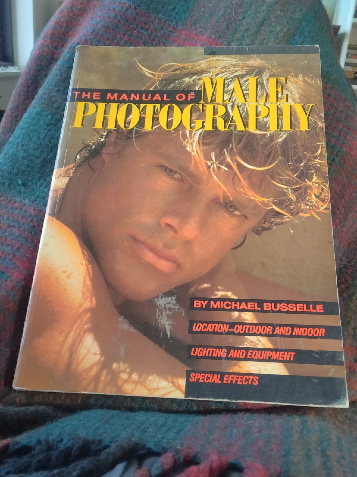 The Manual of Male Photography by Michael Busselle Paperback Book