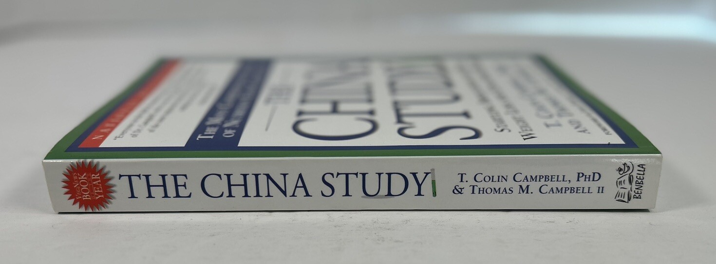 The China Study: The Most Comprehensive Study of Nutrition Ever Cond – VERY GOOD