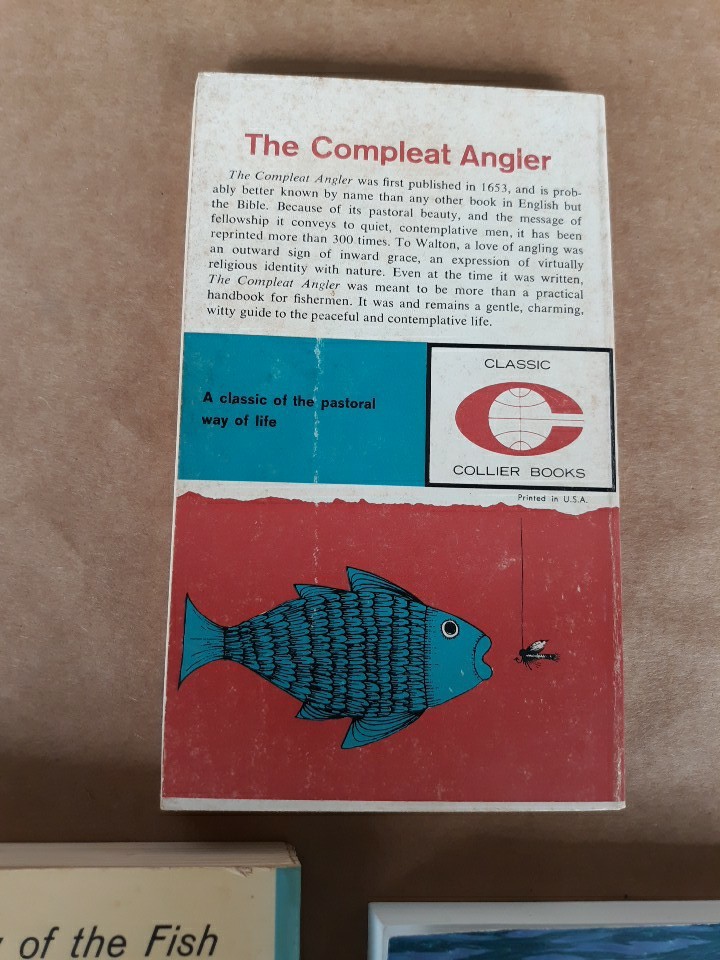 3 On Fish: Compleat Angler, Guide To Life, Life Story Of Fish, Acceptable