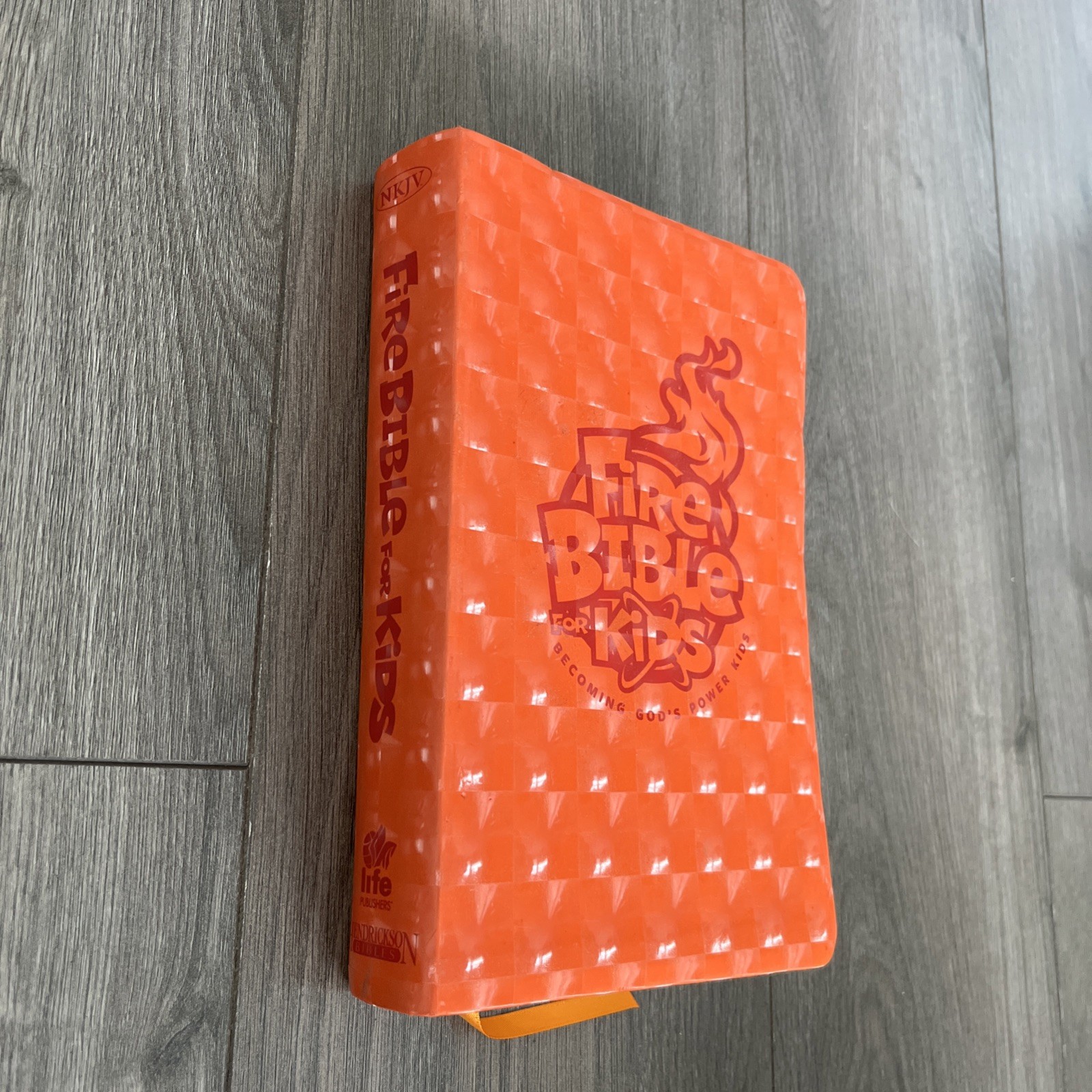 Fire Bible for Kids : Becoming God’s Power Kids by Hendrickson Bibles Staff…