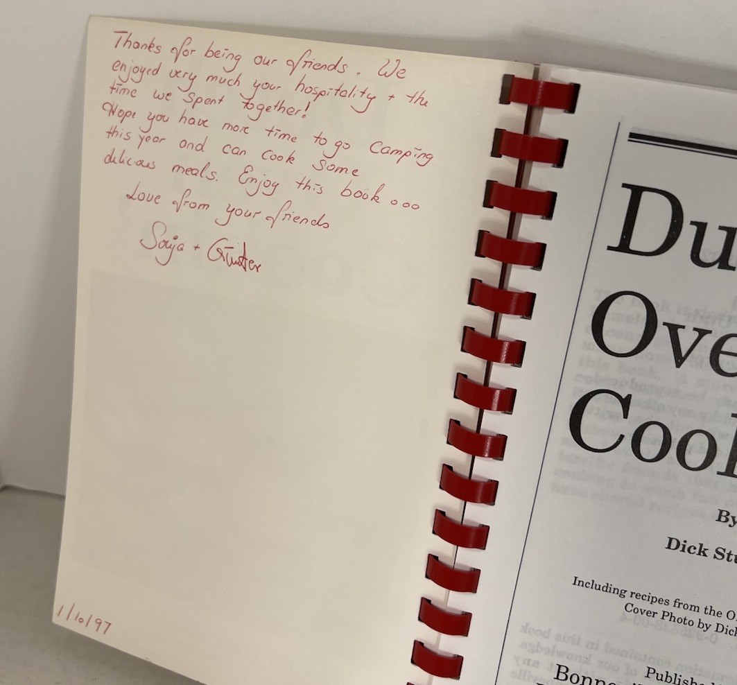 Dutch Oven Cookin’ by Dick Stucki (1988, Paperback) GC 178 pages