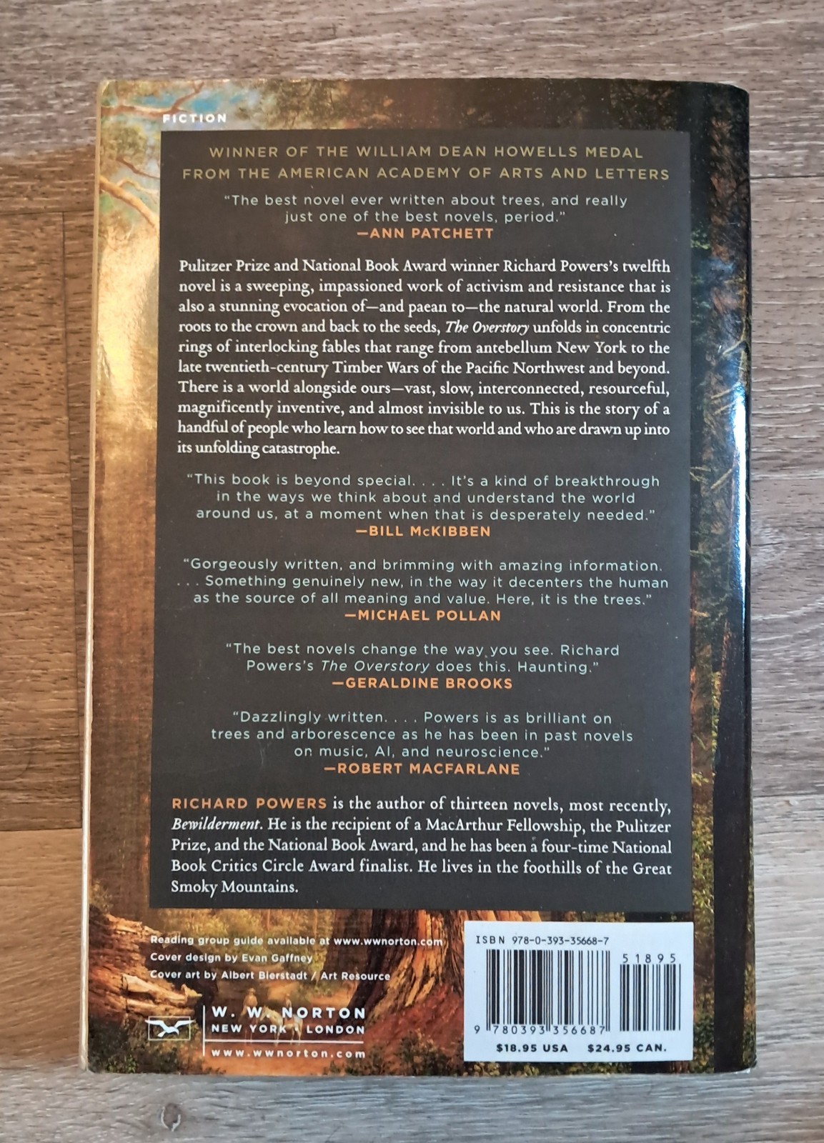 The Overstory : A Novel by Richard Powers (2019, Trade Paperback)