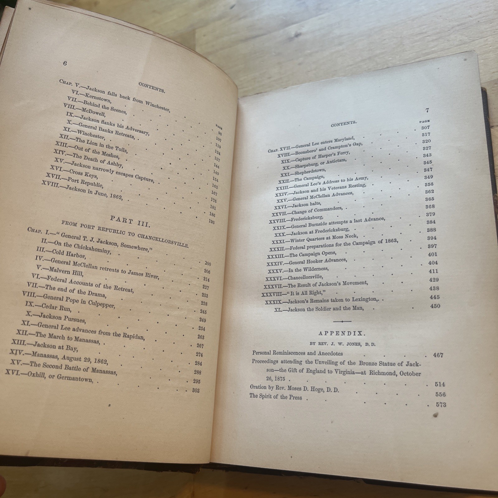 Stonewall Jackson: A Military Biography. John Cooke. 1876 D Appleton Printing