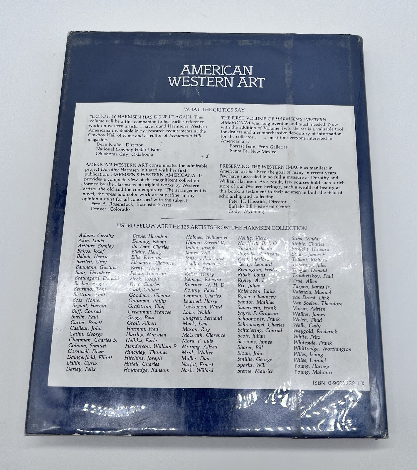 Americana / Painting “American Western Art, Vol 2” D. Harmsen (1977, Hardcover)