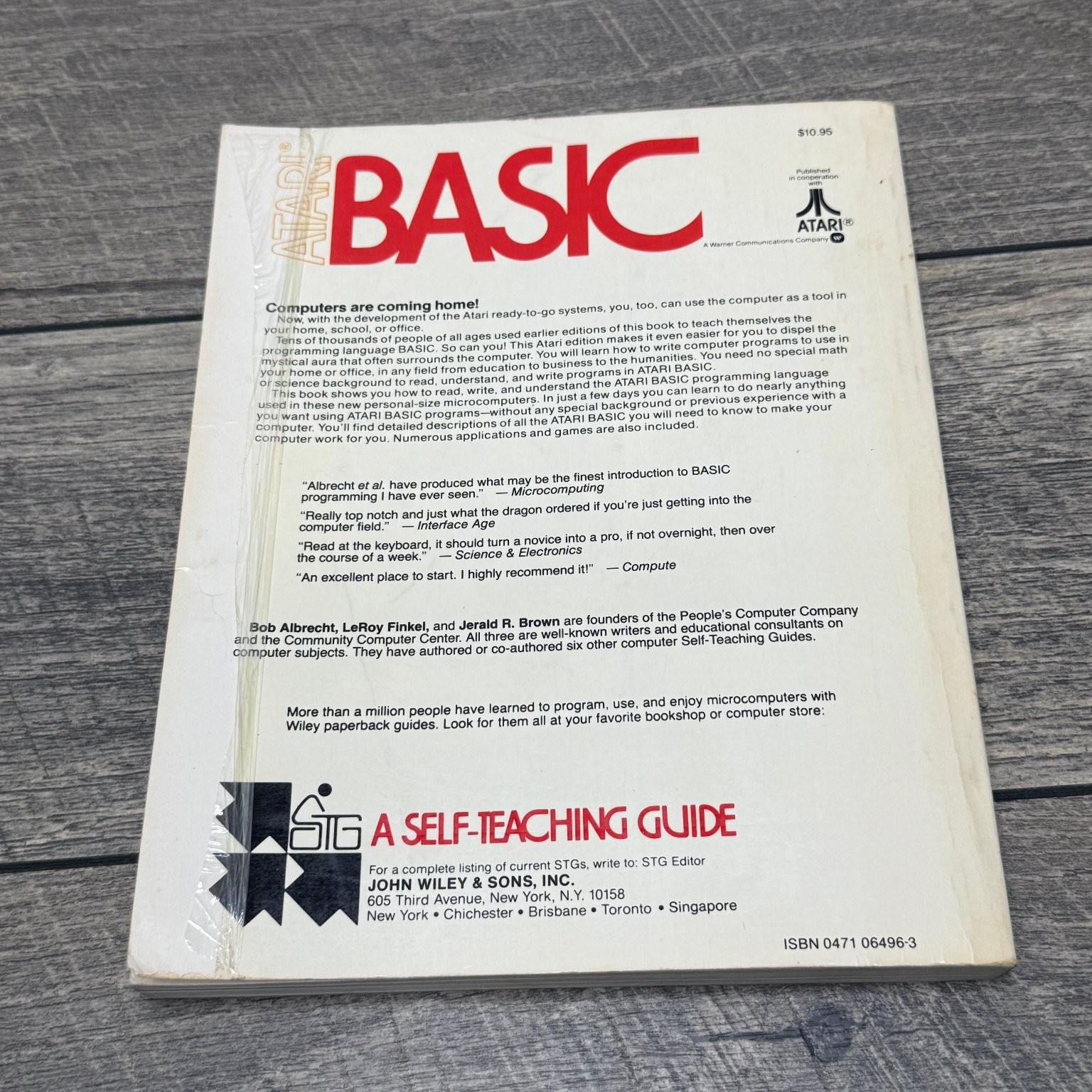 Your ATARI Computer & ATARI BASIC Programming Guides Atari 400/800