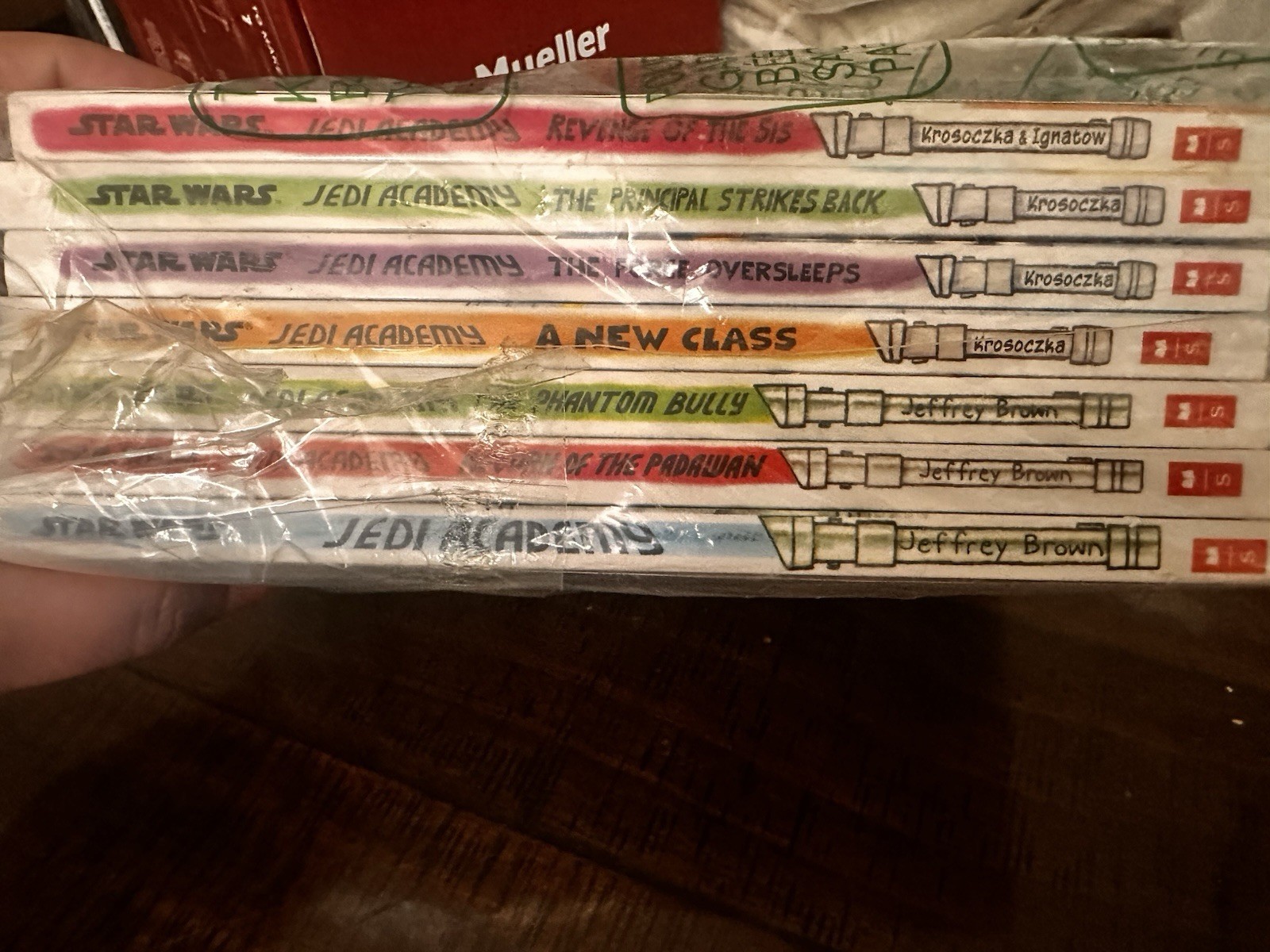 Star Wars Jedi Academy Series Collection 7 Books 1-7 Books NIB New Box Complete