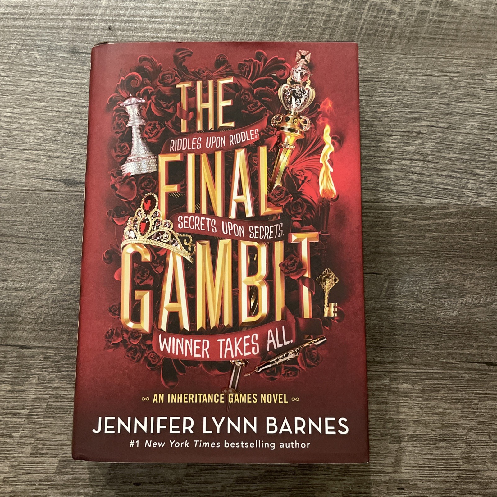 The Final Gambit By Jennifer Lynn Barnes First Edition HC/DJ Like New