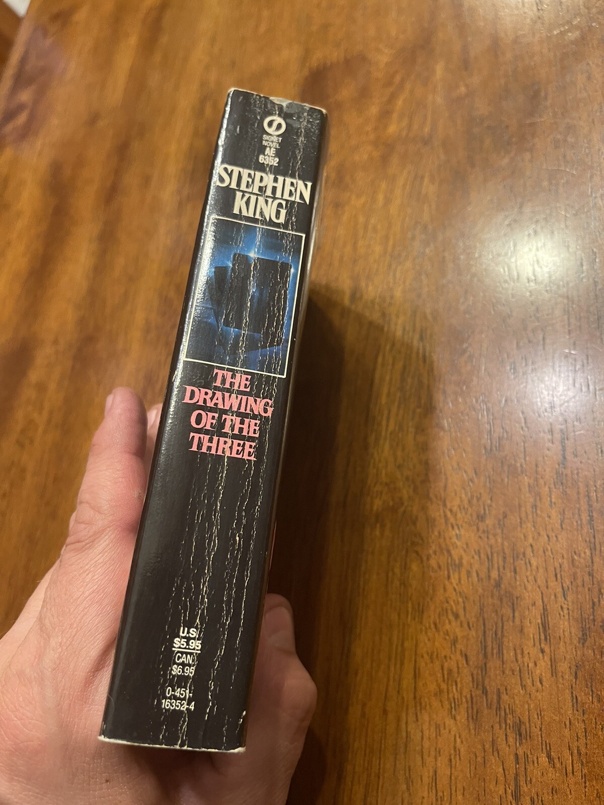 Stephen King THE DRAWING OF THE THREE First Signet Printing 1990 1st Edition PB