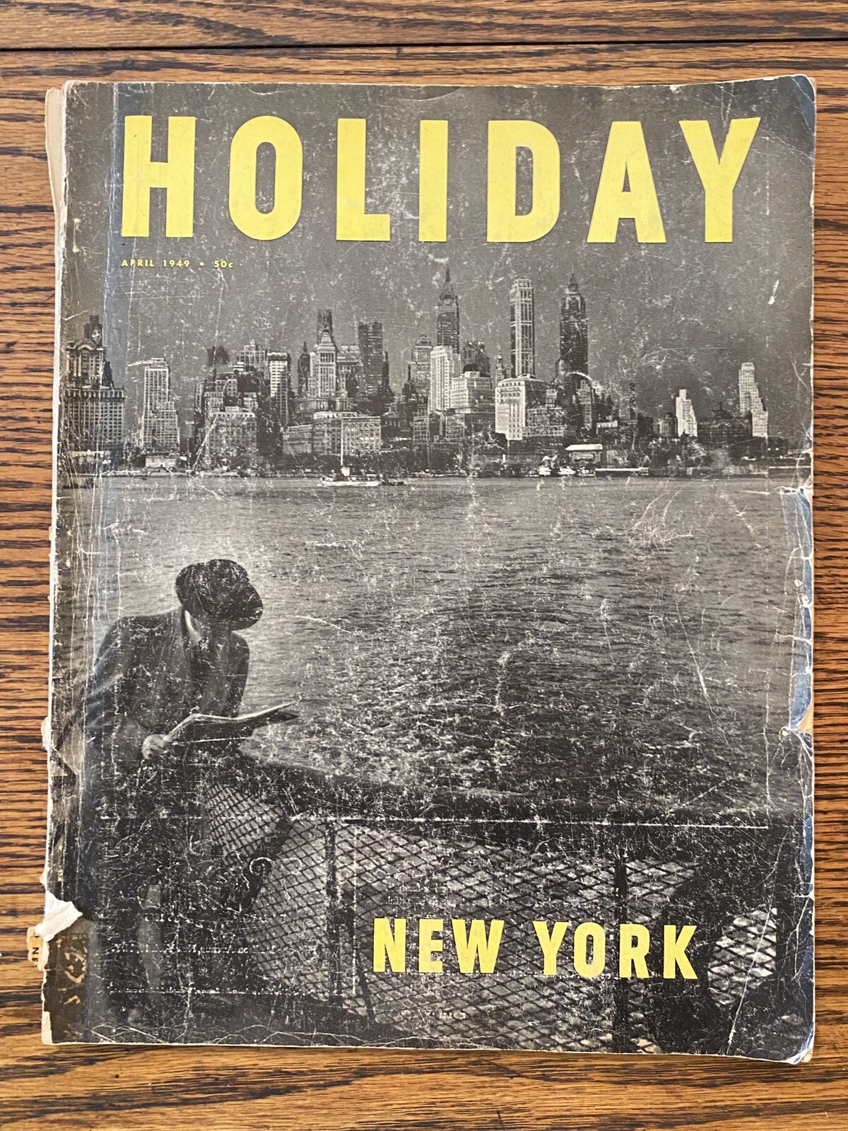 HOLIDAY Magazine April 1949 Featuring New York