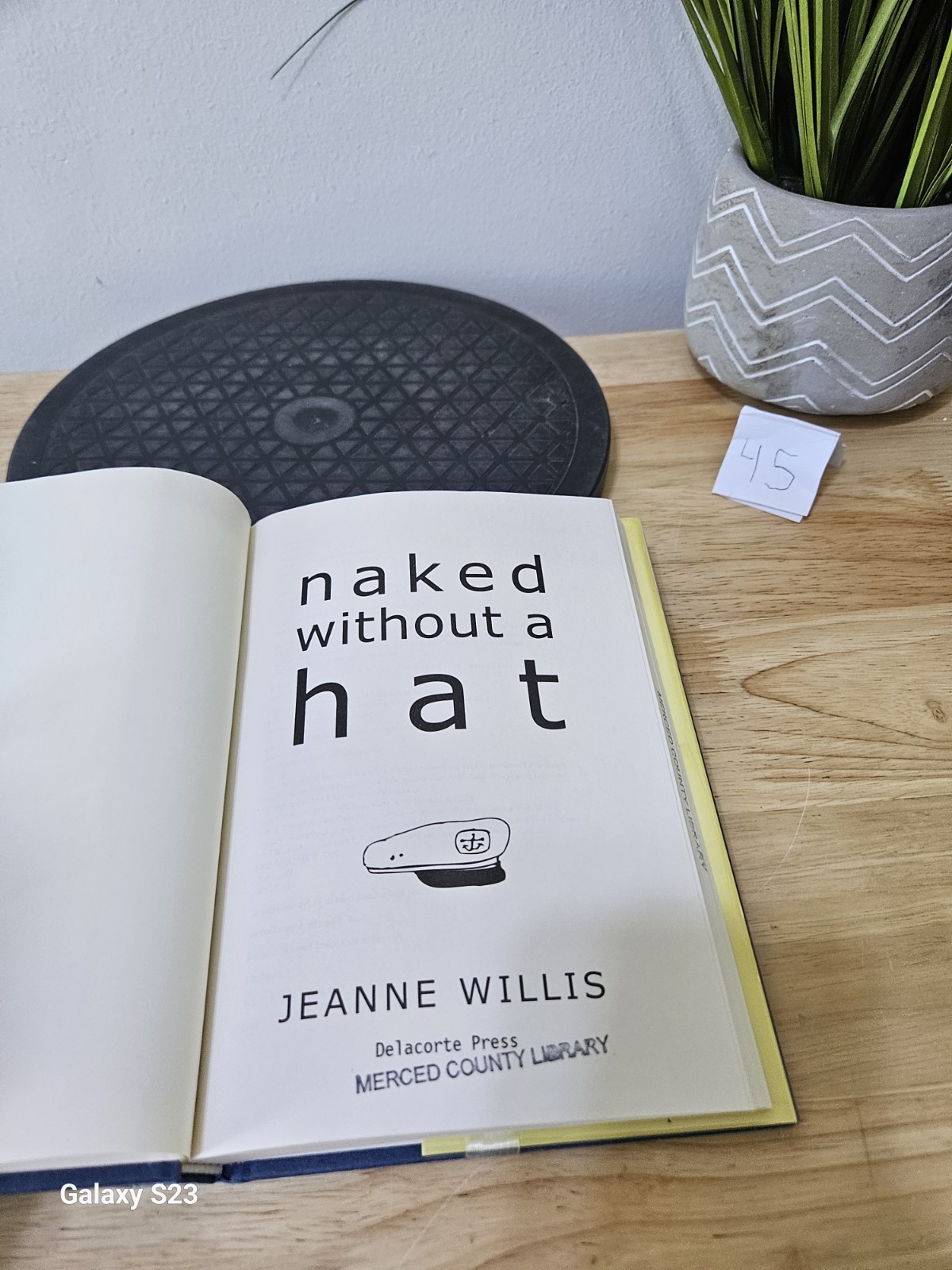 Naked Without Hat by Jeanne Willis 2004 Hardcover Dust Jacket
