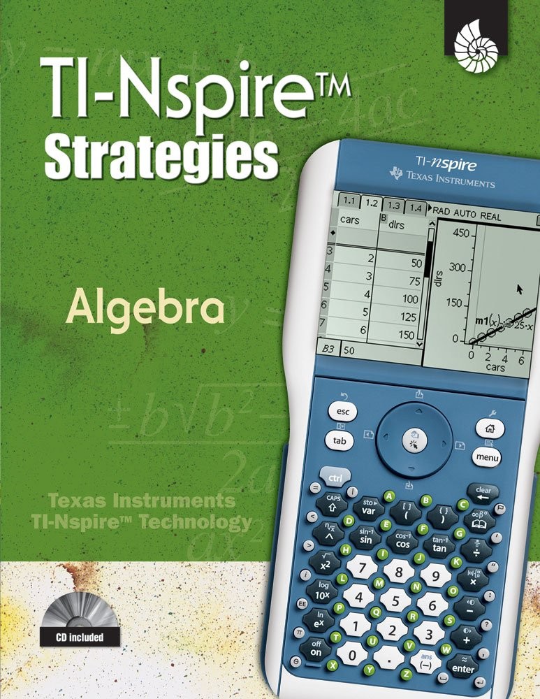 TI-Nspire Strategies: Algebra (Book & CD) – paperback Shell Education