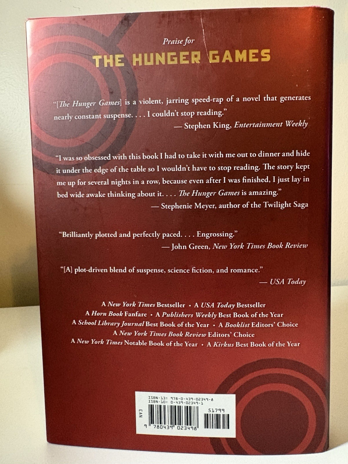 Catching Fire by Suzanne Collins 1st Edition First Printing 2009 Hardcover