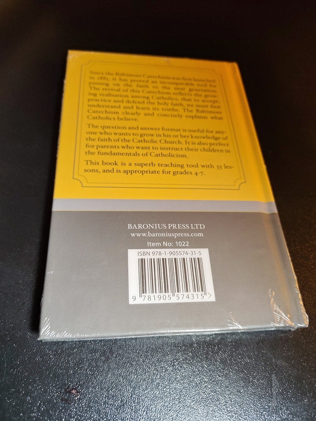 Baltimore Catechism No. 1 by Third Plenary Council of Baltimore New/ SEALED