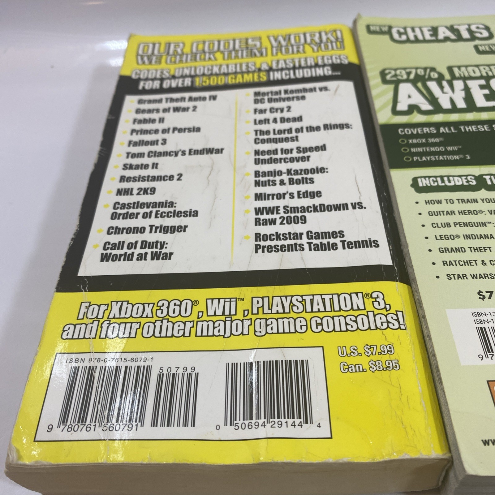(5) Pack Of Video Game Cheat Code Books Consoles And Handhelds.