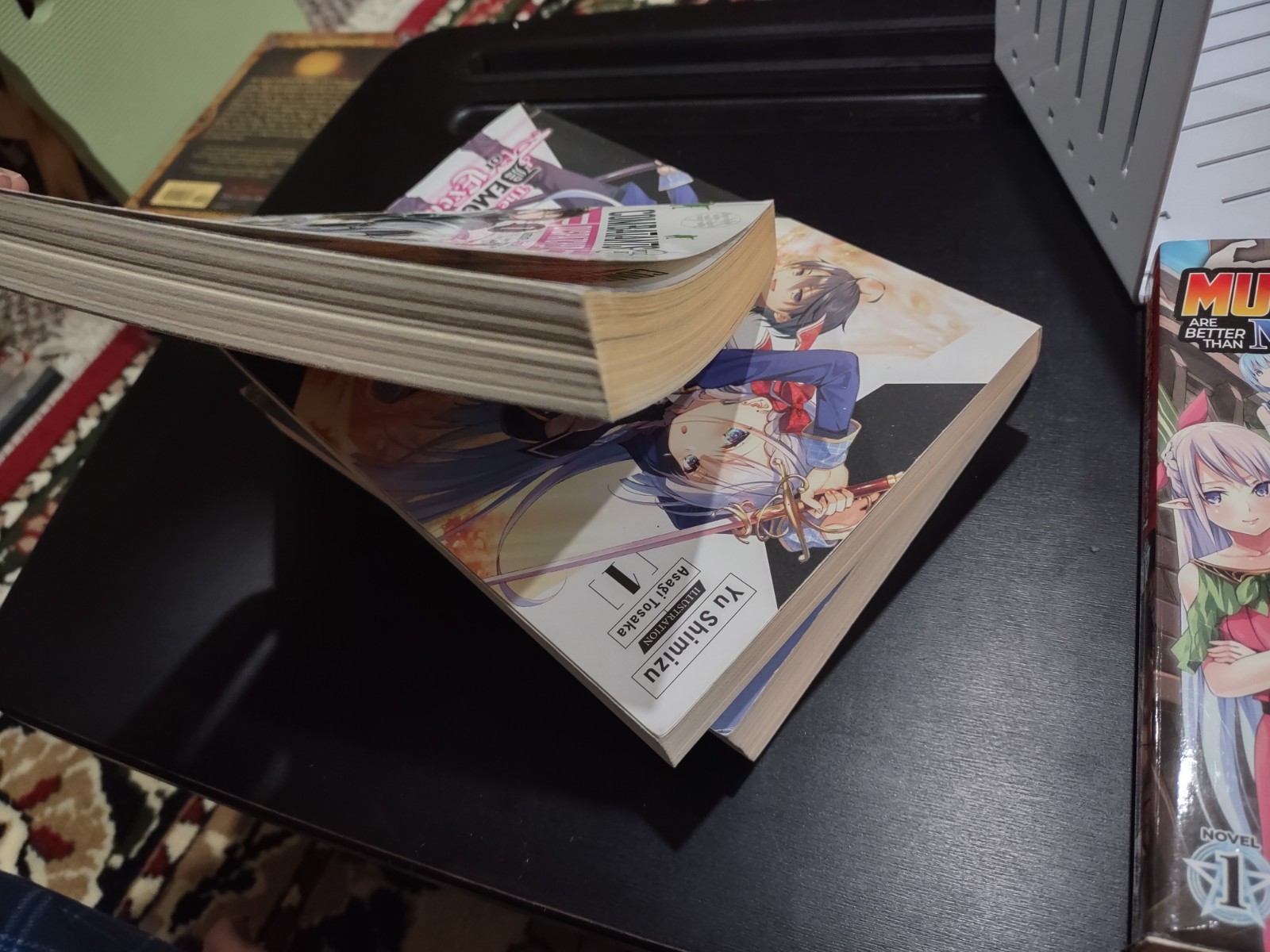 Trapped in a Dating Sim, Loner Life, Leadale, Etc Volume 1 Light Novel Lot