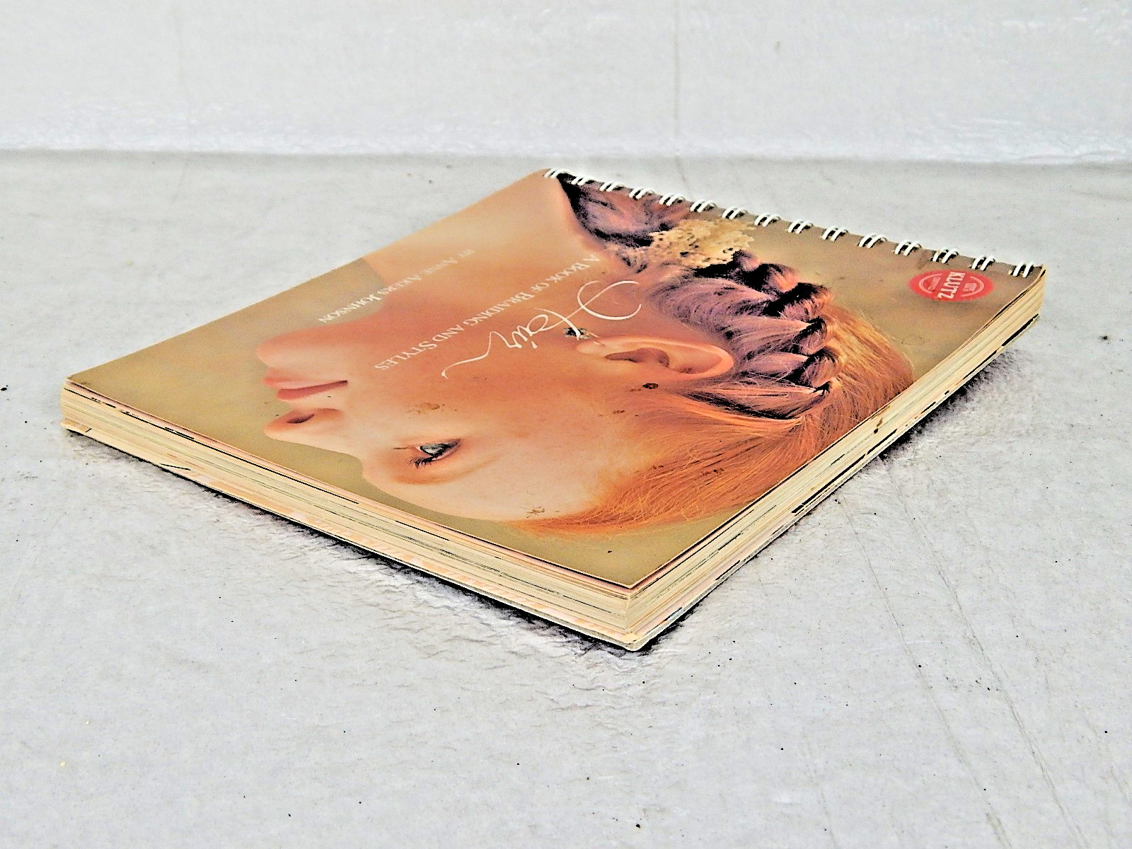 Hair-A Book of Braiding and Styles by Anne Akers Johnson Klutz Vtg