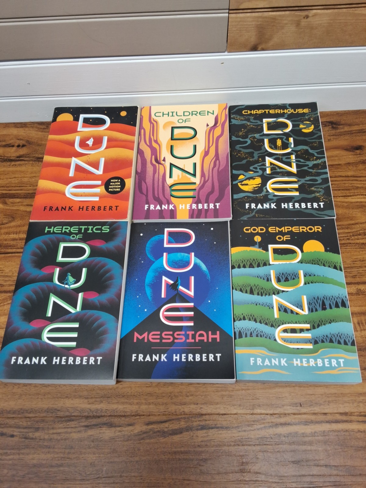 Complete Dune Series 6 Book Set Paperback Frank Herbert Ace – Only 1st Book Read