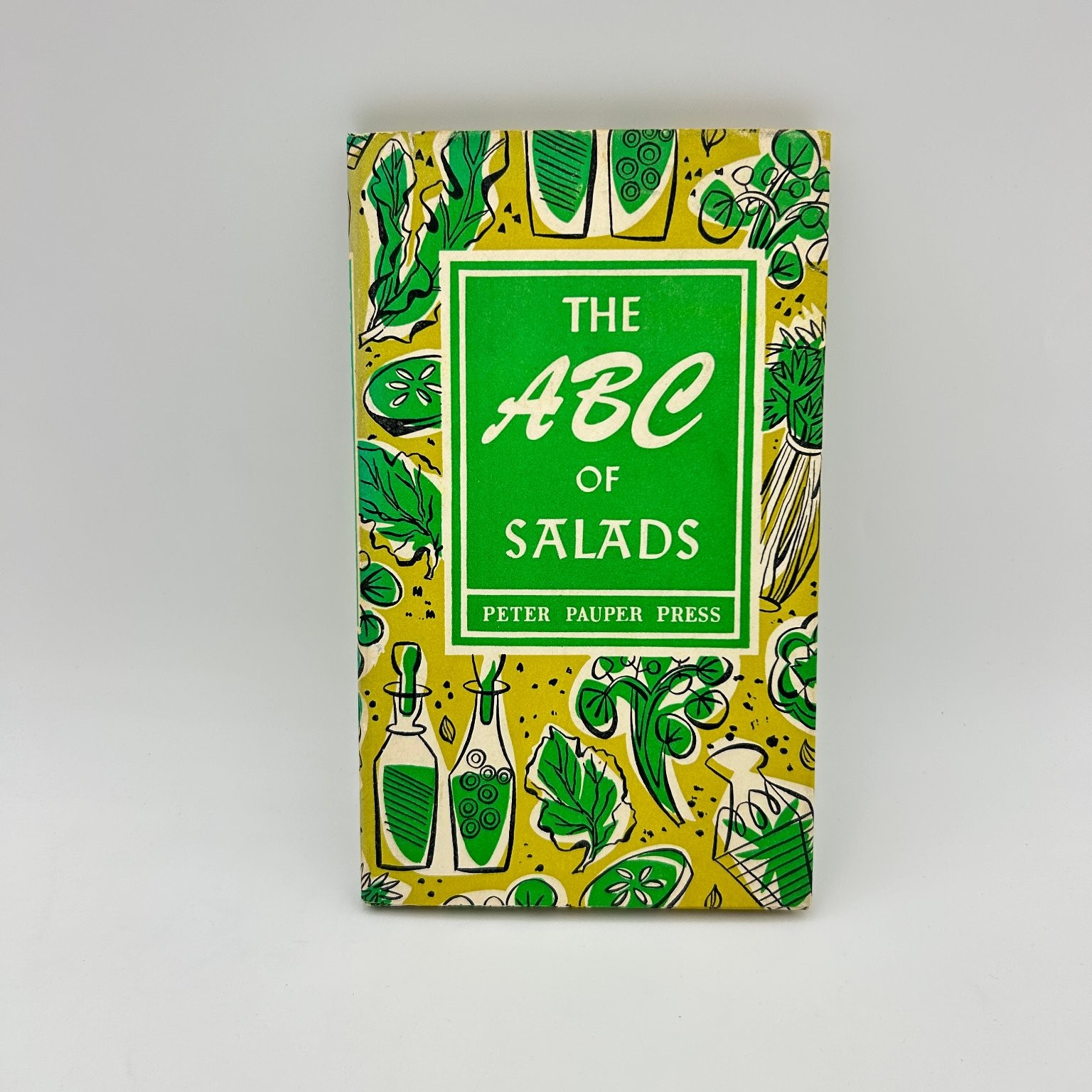 The ABC of Salads Ruth McCrea 1958 Vintage Cookbook Peter Pauper Press
