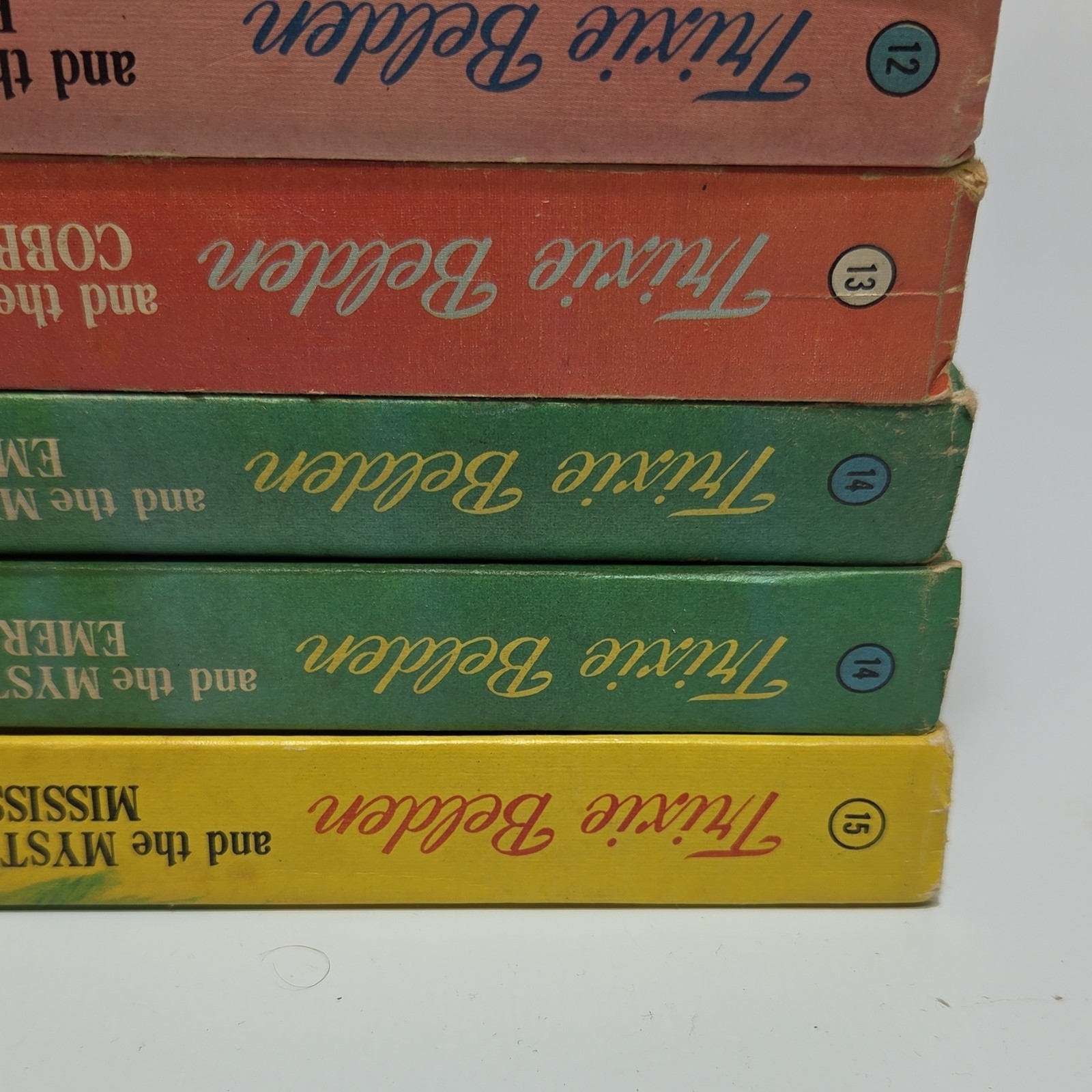 Trixie Belden Hardcover Book Lot Mystery Series Kenny/Campbell Ages 9-12