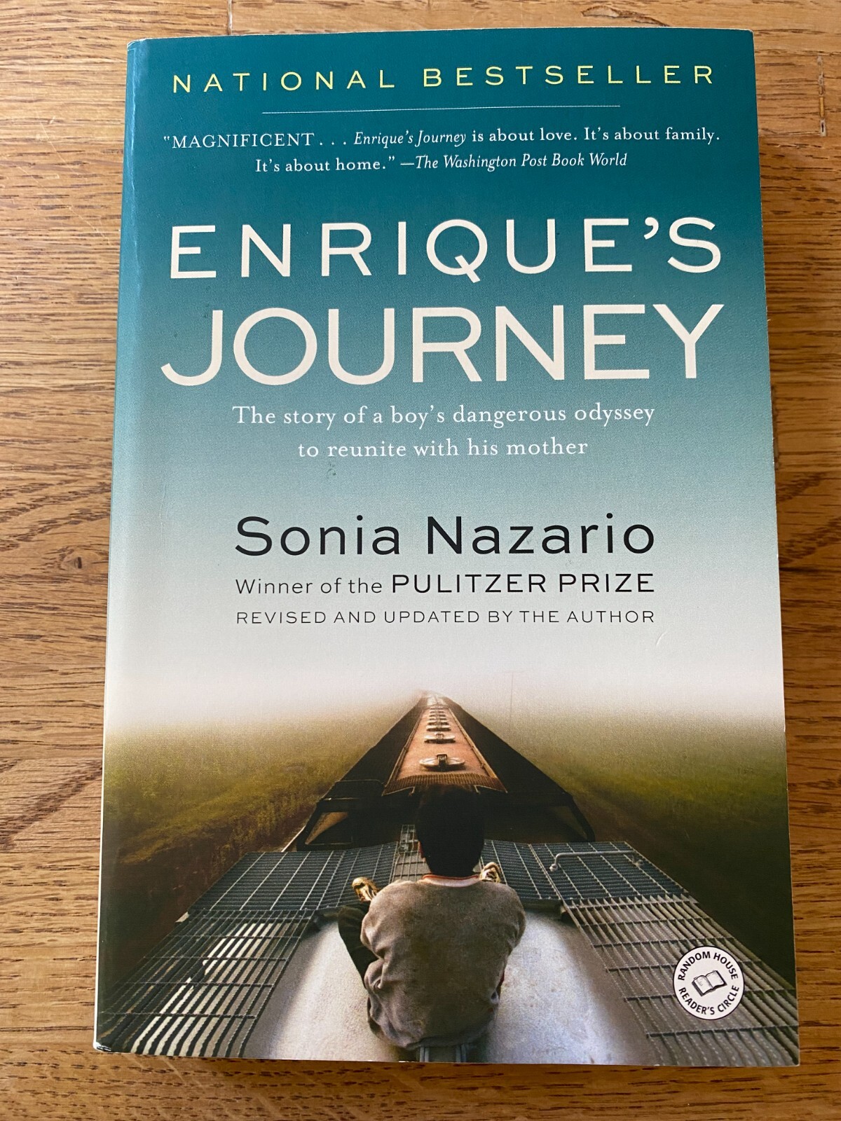 BRAND NEW Enrique’s Journey (boy’s odyssey reunite w/mother) by Sonia Nazario