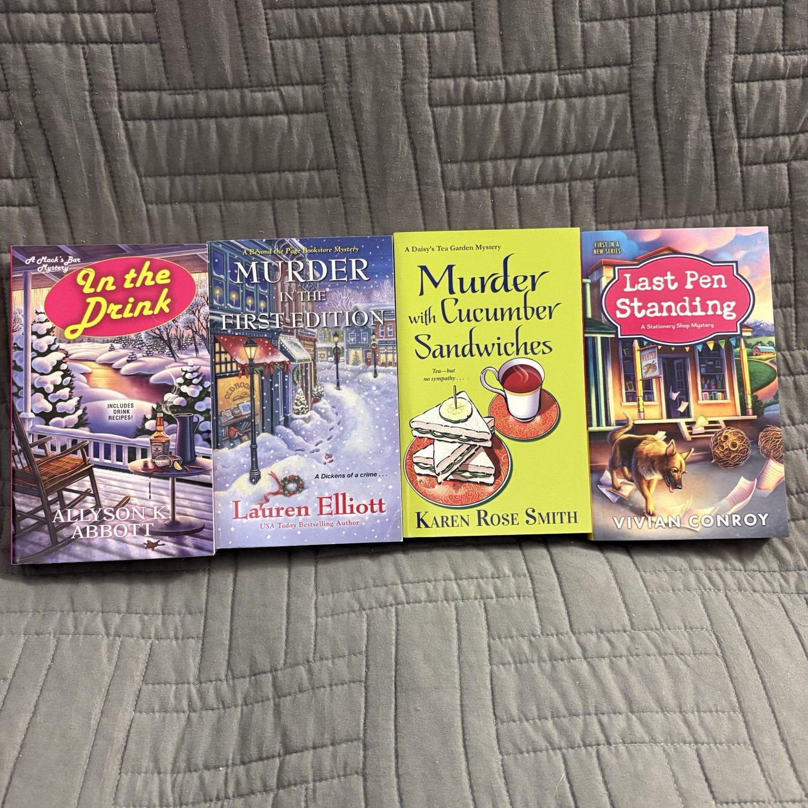 Cozy Mysteries Paperback lot of 20 Books – Mixed Authors