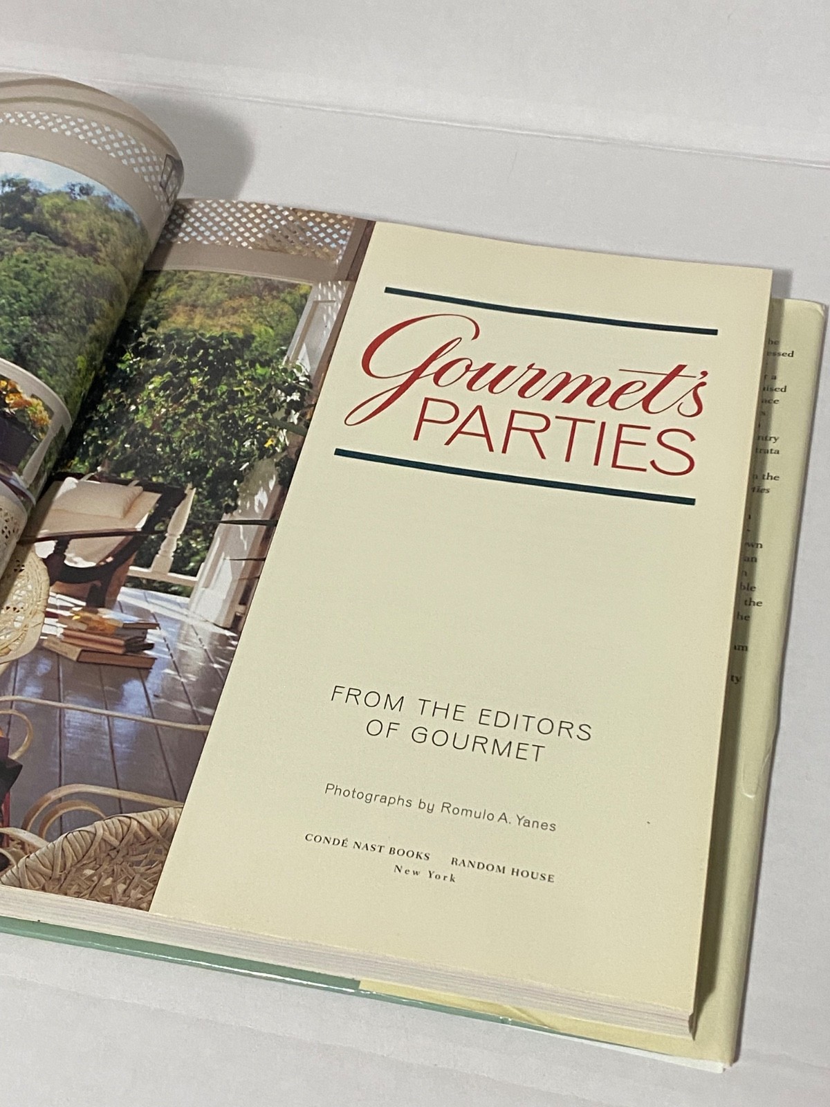 Gourmet’s Parties | From the Editor’s of Gourmet | 1997 HC/DJ |