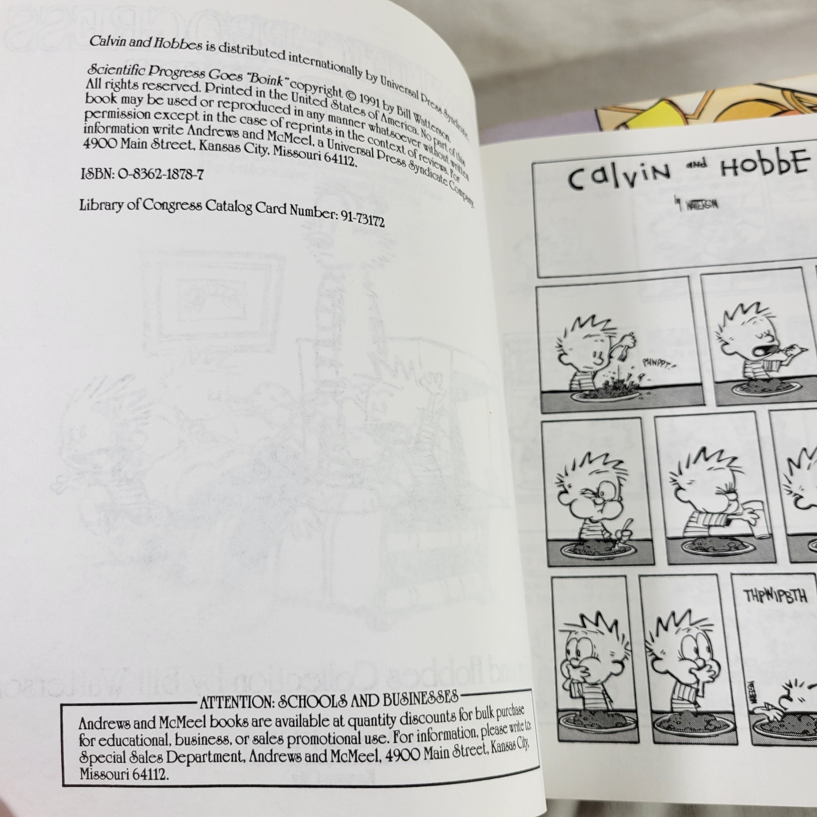 Calvin and Hobbes Book Lot Of 9 Paperbacks By Bill Watterson Cartoons USED
