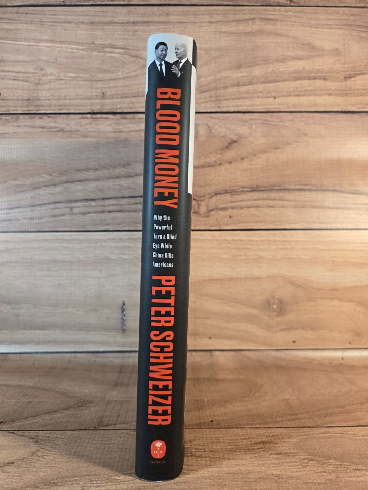 Blood Money Peter Schweizer 2024 First Edition Political Thriller HarperCollins