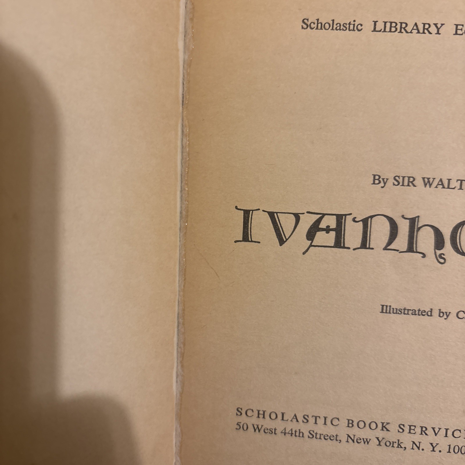 Sir Walter Scott Ivanhoe Paperback Book