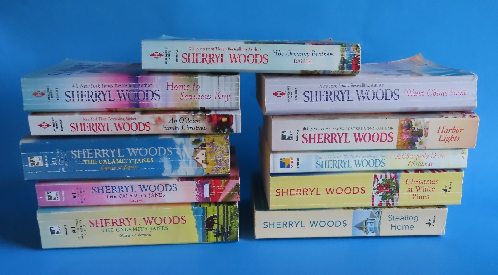 Sherryl Woods Lot of 11 Varied Series Paperbacks