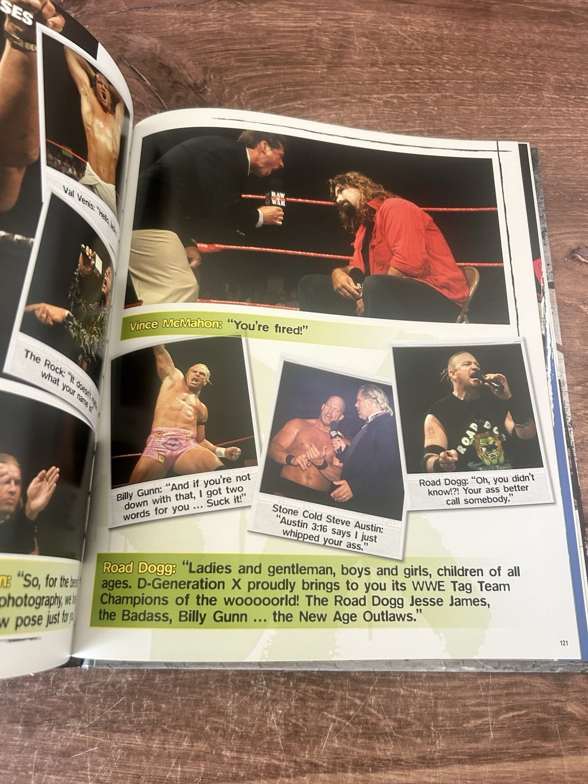 WWE The Attitude Era by Robinson, Jon Book The. VG With Bottle Opener!