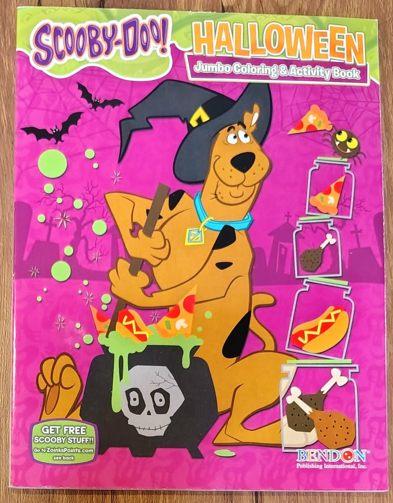 Scooby-Doo! Halloween Jumbo Coloring & Activity Book 2013 Witch