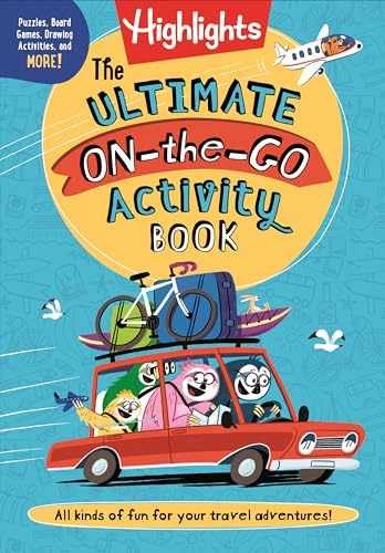 The Ultimate On-the-Go Activity Book: Travel Games and – Paperback – Very Good