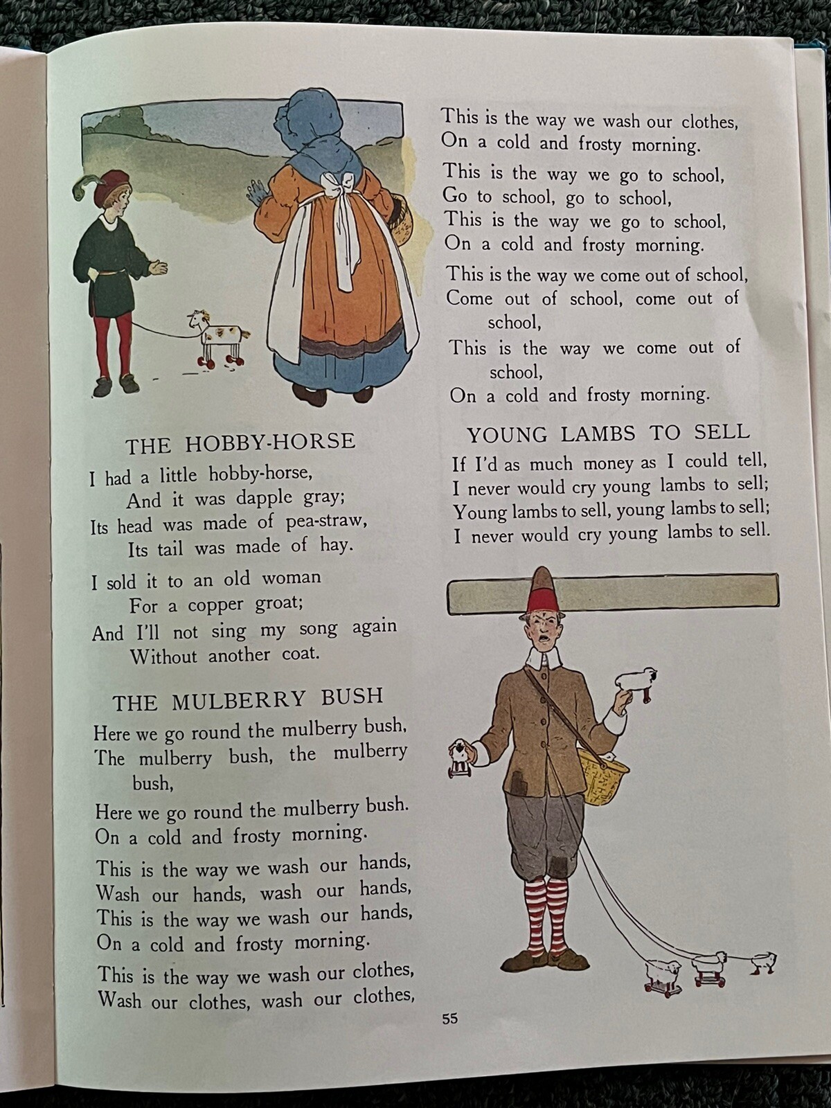 The Real Mother Goose by Blanche Wright (1992, Hardcover, Later Edition)