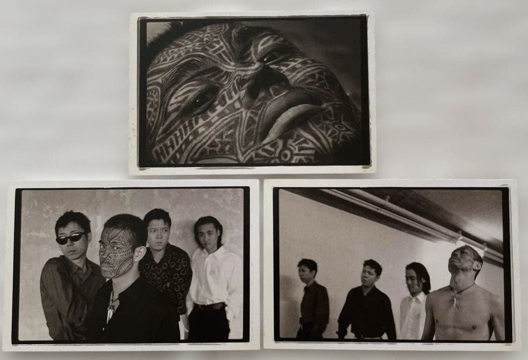 The Boom Live Pamphlet since 1986 with 3 Postcards, Monochrome & Color Photos
