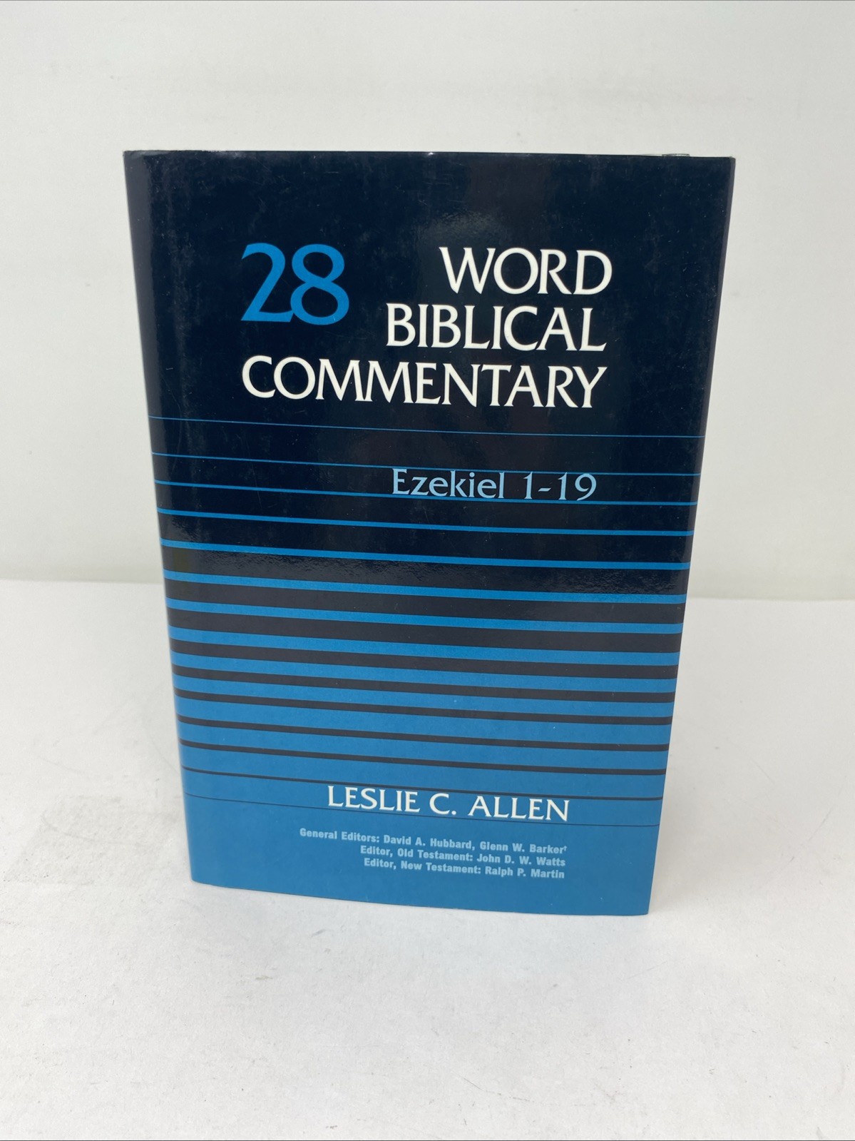 Ezekiel 1–19 Word Biblical Commentary Vol 28 (1994, HC/DJ) Allen Unmarked Pages