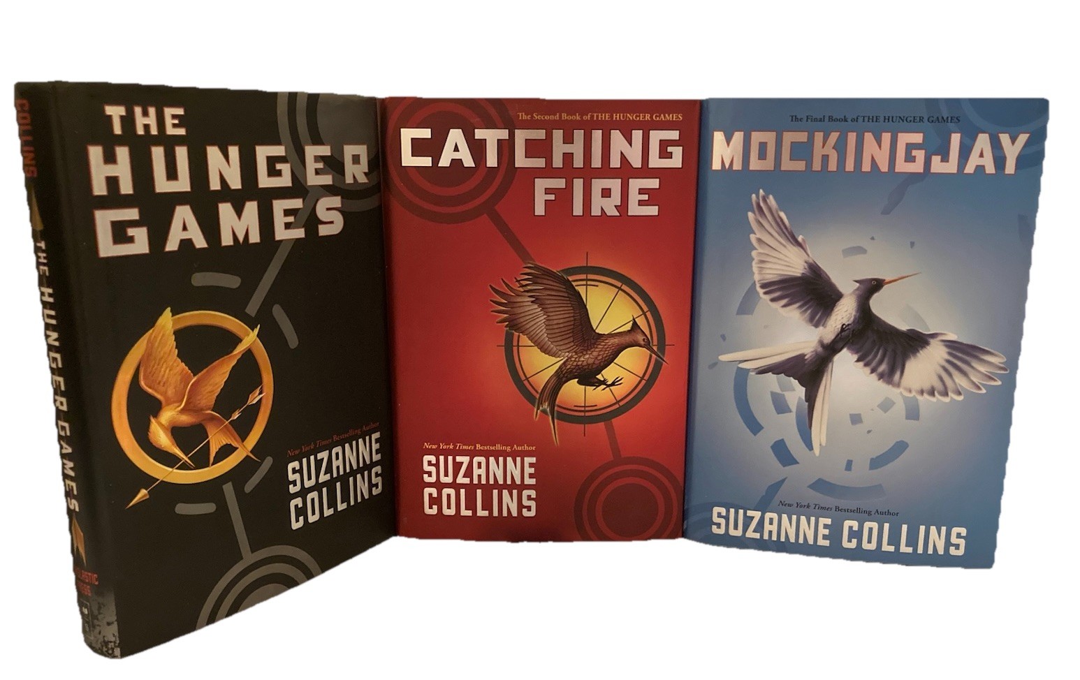 The Hunger Games Trilogy by Suzanne Collins (HC Boxset 2010) – GOOD