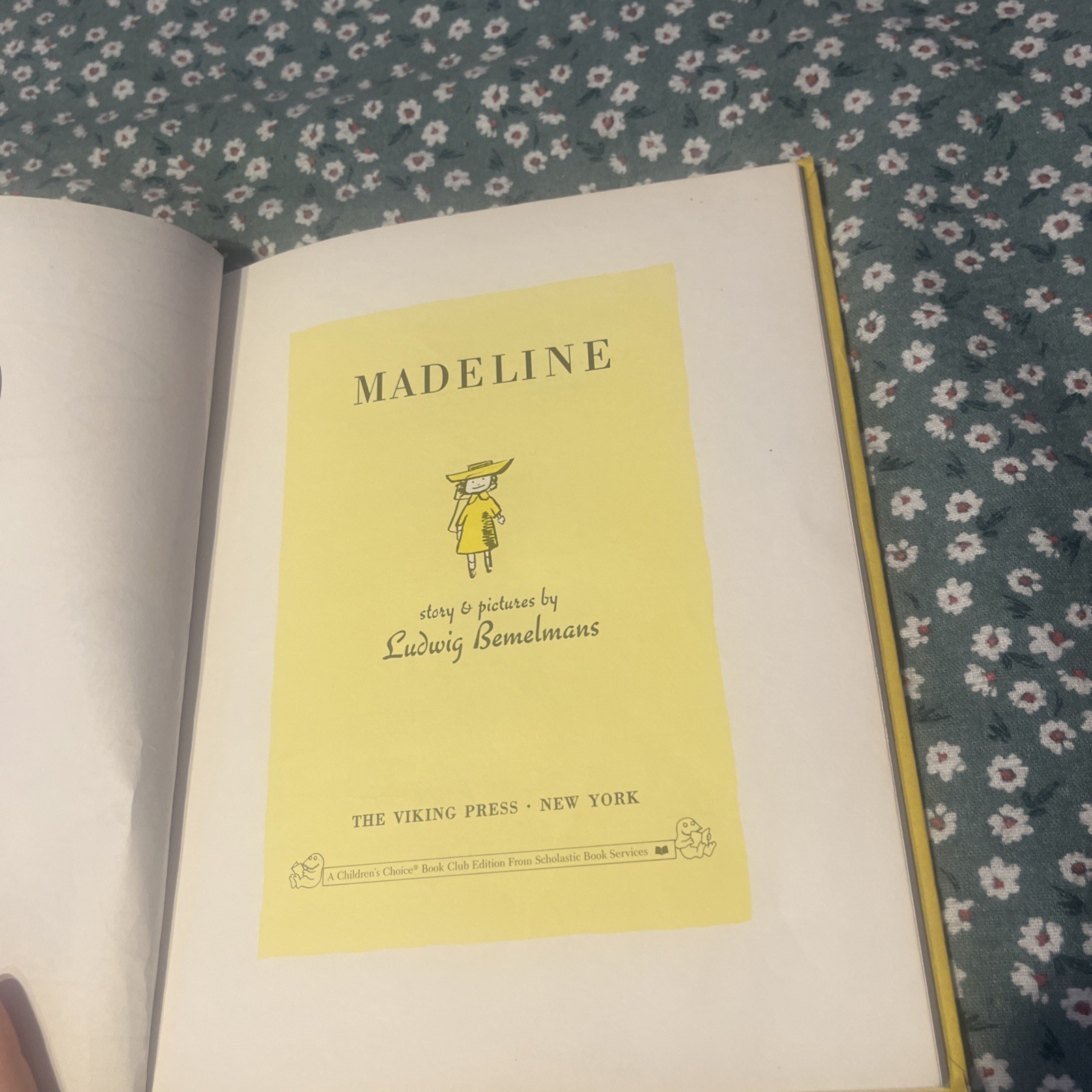 MADELINE BY LUDWIG BEMELMANS HARDCOVER BOOK 1939 COPYRIGHT VIKING PRESS RENEWED