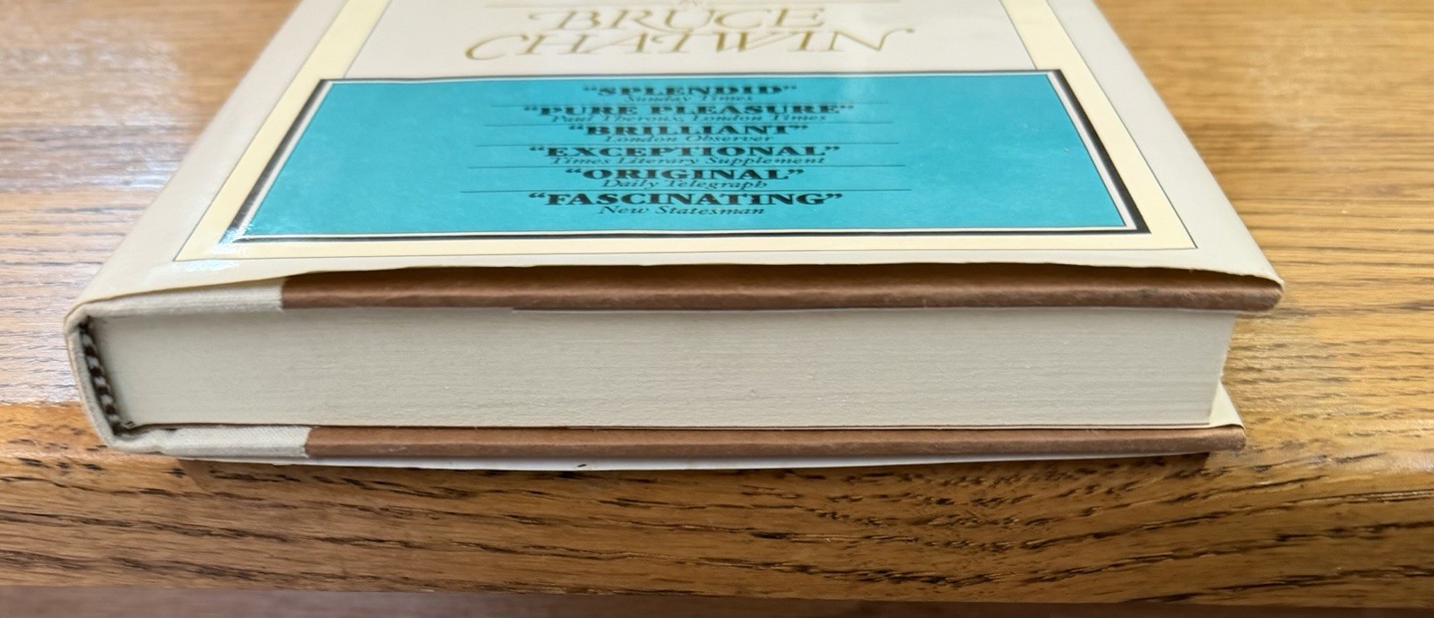 In Patagonia (Chatwin) 1977 hardcover book