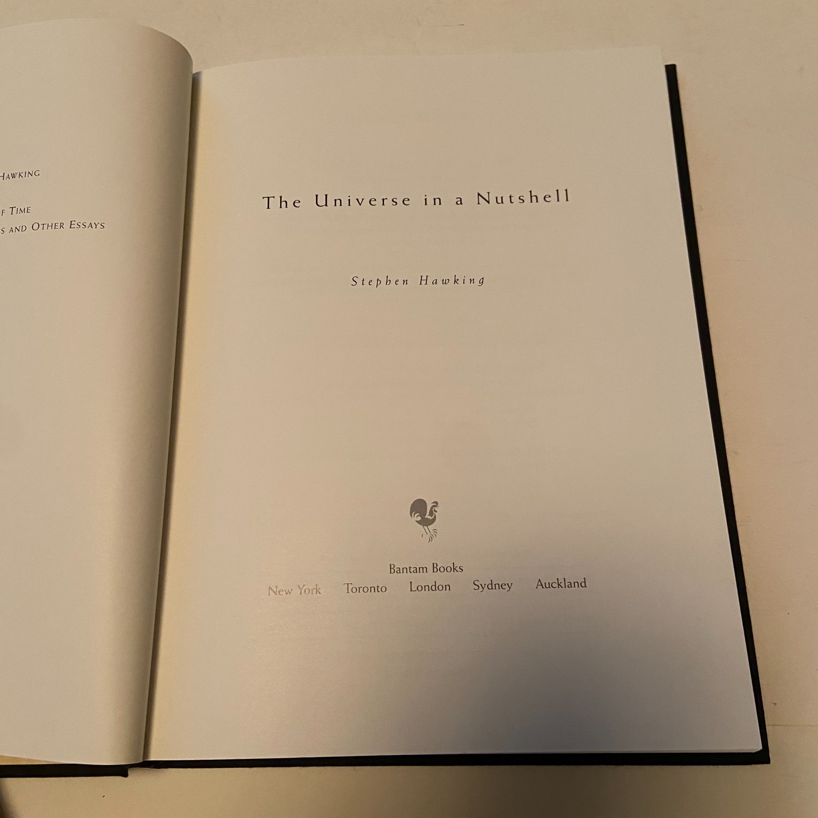 Stephen Hawking Deluxe Set: The Universe in a Nutshell & Brief History of Time
